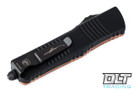 Microtech 142-1CPS Combat Troodon D/E - Copper - Black Blade - Signature Series
