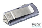 Microtech 157-10APGY Exocet - Grey Handle - Apocalyptic Blade