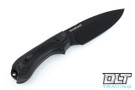 Bradford Guardian 3 Cru-Wear - 3D Black Micarta - Saber Grind - Black DLC