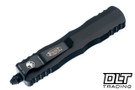 Microtech 225-1T Dirac D/E - Black Handle - Black Blade