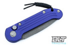 Microtech 135-11APPU LUDT - Purple Handle - Apocalyptic Blade