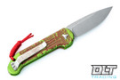 Microtech 135-10Z LUDT - Zombie Handle - Stonewashed Blade