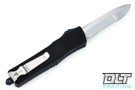 Microtech 342-MCK Combat Troodon S/E - Black Hefted Handle  - Compound Ground Recurve - High Polish Blade - 134
