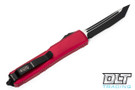 Microtech 123-2RD Ultratech T/E - Red Handle - Black Blade