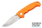 Demko MG AD20 3V - Clip Point - Orange G-10
