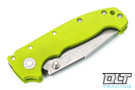 Demko MG AD20 3V - Clip Point - Neon Green G-10