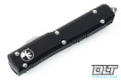 Microtech 122-12AP Ultratech D/E - Black Handle - Apocalyptic Blade