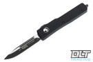 Microtech 148-1T UTX-70 S/E - Black Handle - Black Blade