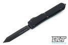 Microtech 223-1DLCTS Ultratech Spartan - Black Handle - DLC Blade - Signature Series