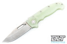 Demko MG AD20 20CV - Slotted Clip Point - Natural G-10