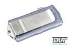 Microtech 158-10GY Exocet T/E - Grey Handle - Stonewashed Blade