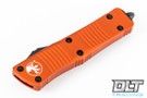 Microtech 138-1OR Troodon D/E - Orange Handle - Black Blade