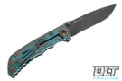 Spartan Blades Harsey Folder - Plague Doctor - Damascus