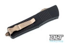 Microtech 138-15AP Troodon D/E - Black Handle - Bronze Blade