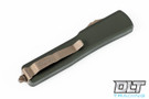 Microtech 147-13APOD UTX-70 D/E - OD Green Handle - Bronze Blade