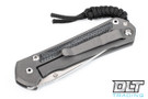 Chris Reeve Small Sebenza 31 - Black Micarta Inlay - Left-Handed