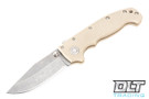 Demko MG AD20 3V - Clip Point - Tan G-10