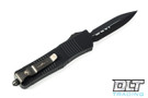 Microtech 138-1DLCTCFS Troodon D/E - Carbon Fiber - DLC Blade - Signature Series