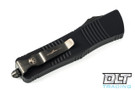 Microtech 138-1DLCTCFS Troodon D/E - Carbon Fiber - DLC Blade - Signature Series
