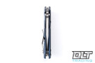 Strider .75 AR Drop Point Tumbled S90V - Blue Anodized