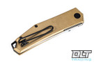 GiantMouse ACE Clyde - Brass Handle - Black Hardware