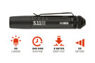 5.11 EDC PL 1AAA Flashlight - Black