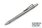Combat Beads Click Pen - Satin Titanium