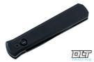 Pro-Tech Godfather Operator - Black Handle - Black Blade