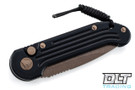 Microtech 135-13AP LUDT - Black Handle - Bronze Apocalyptic Blade