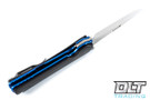 Rockstead Higo II - ZDP-189 Blade - Blue Anodized Handle - Carbon Fiber