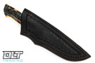 W.A Surls Stekoa LITE - Amber Stag Bone - Copper & Rawhide Wrap - #8076