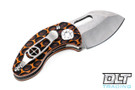 Curtiss Nano Linerlock - Tigerstripe G-10 - PM Milling - #1408