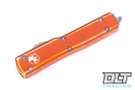 Microtech 149-10DOR UTX-70 T/E - Distressed Orange Handle - Apocalyptic Blade
