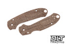 RGT Spyderco Para 3 Scale Set - Skinny Mod - Burlap Micarta
