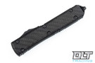 Microtech 122-16CFS Ultratech D/E - Carbon Fiber - Damascus Blade - Signature Series