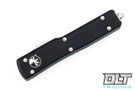 Microtech CA147-10 UTX-70 D/E - Black Handle - Stonewashed Blade