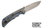 Spartan Blades Harsey Folder - Spartan Babe - Stonewashed MagnaCut Blade