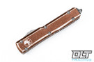 Microtech 121-10DTA Ultratech S/E - Distressed Tan Handle - Apocalyptic Blade