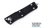 Microtech 140-10 Troodon T/E - Black Handle - Stonewashed Blade
