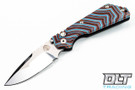 Pro-Tech Strider SnG - Unique Micarta - Mirror Polished Compound Ground Blade #2