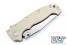 Demko MG AD20 Cru-Wear - Clip Point - Tan G-10