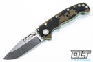 Demko MG AD20 Cru-Wear - Slotted Clip Point - Camo G-10