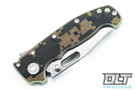Demko MG AD20 Cru-Wear - Slotted Clip Point - Camo G-10