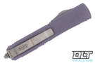 Microtech 123-12APGY Ultratech T/E - Grey Handle - Apocalyptic Blade