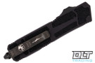 Microtech 278-1DLCTS Scarab II S/E - Black Handle - Black DLC Blade - Signature Series