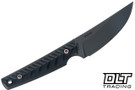 RMJ Tactical Unmei MagnaCut - Graphite Black Cerakote - Black G-10
