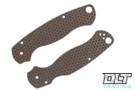 RGT Spyderco Paramilitary 2 Titanium Scale Set - Micro Hex - Apocalyptic Bronze