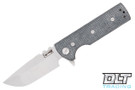 Chaves T.A.K. Drop Point - Black Micarta