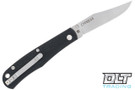 Smith & Sons Cypress Trapper - Black Burlap Micarta
