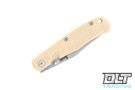 Smith & Sons Cypress Trapper - White Burlap Micarta